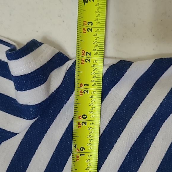 Ruby Rd women's blue and white striped dress size XL - Picture 4 of 5